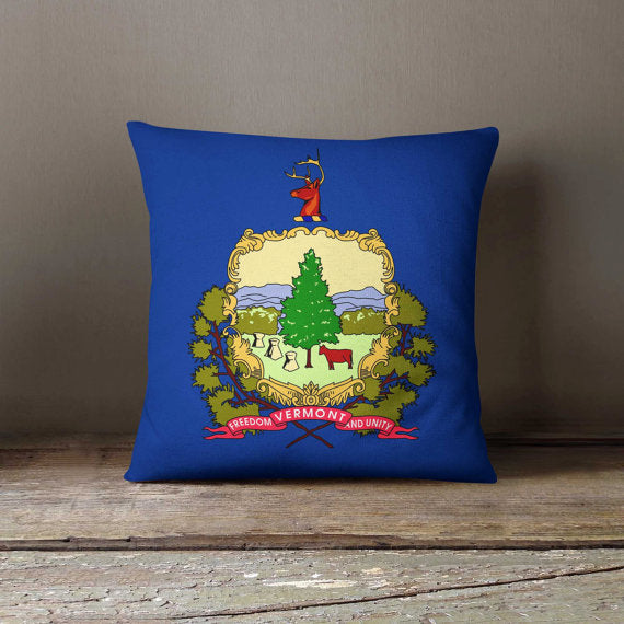 Vermont State Pillowcases