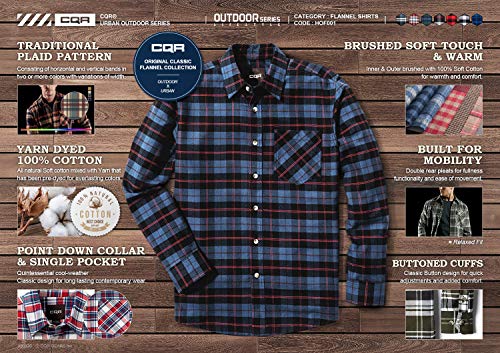 Shirts  Cyrillus Mens Classic Fit Check Flannel Shirt Green — Chico Spans