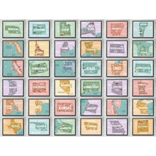 Load image into Gallery viewer, Vermont Map Print Vermont Wall Art Vermont State