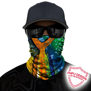 High Elastic Fishing Face Mask Outdoors Tube Bandana Fisher Neck Gaiter Trout Carp Sunscreen Headband Fishing Face Shield Masks