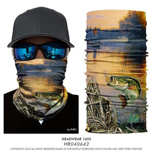High Elastic Fishing Face Mask Outdoors Tube Bandana Fisher Neck Gaiter Trout Carp Sunscreen Headband Fishing Face Shield Masks
