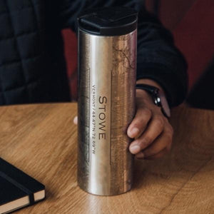 Stowe - Vermont Map Tumbler