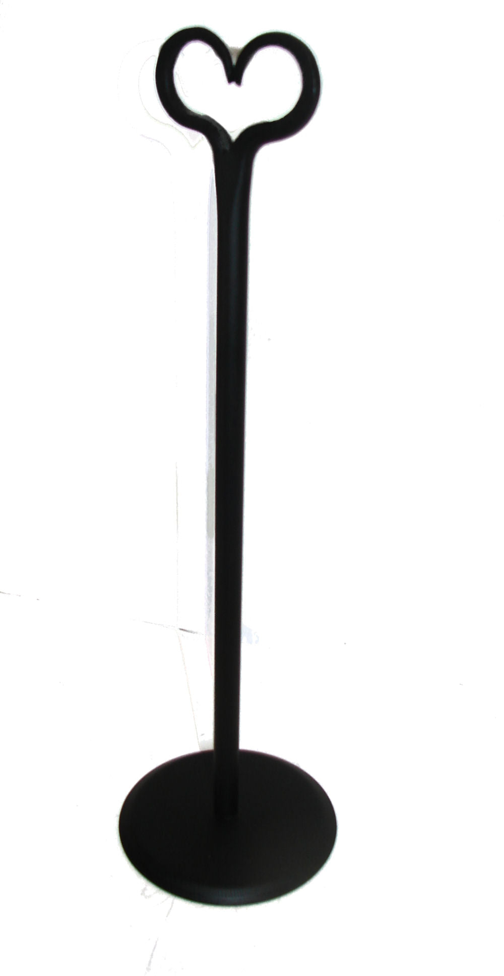 Wrought Iron Standing Paper Towel Holder -Heart